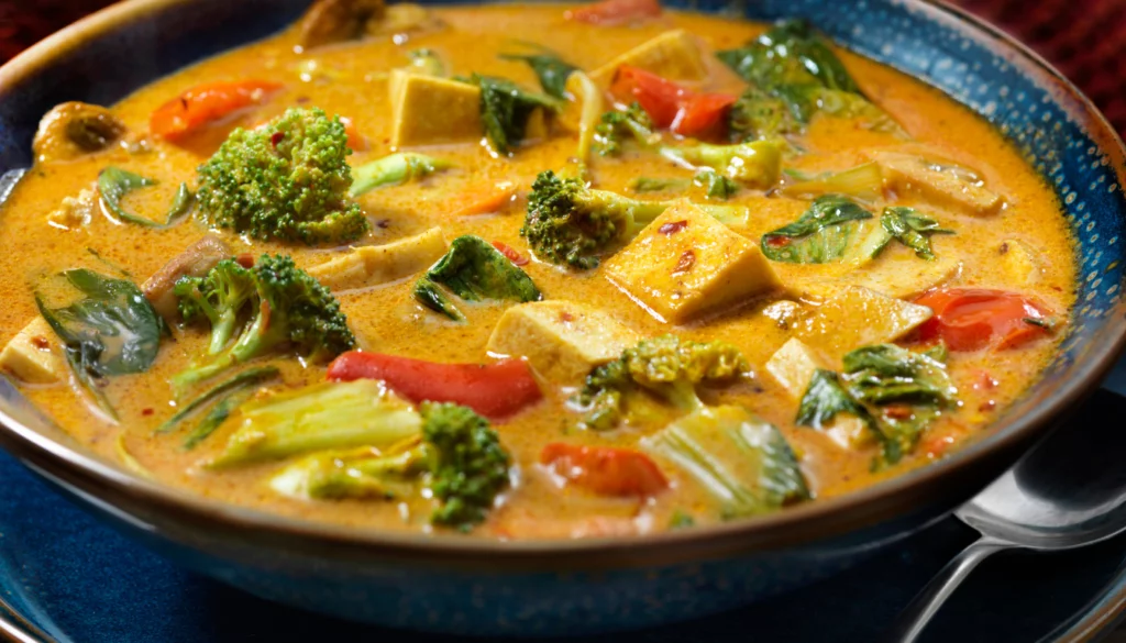 Mixed Vegetable Curry in Cashew Sauce