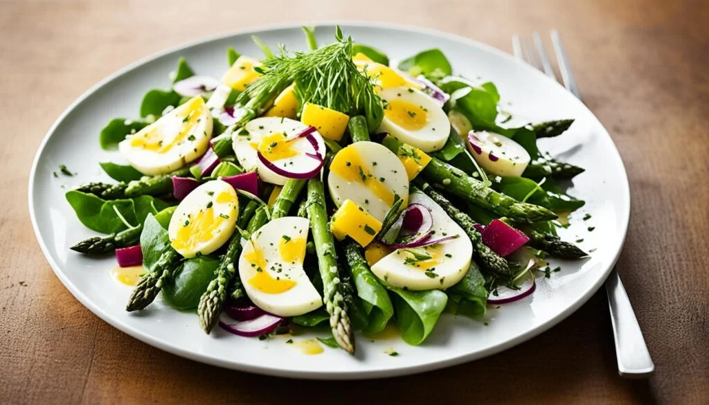 Sunchoke and Asparagus Salad