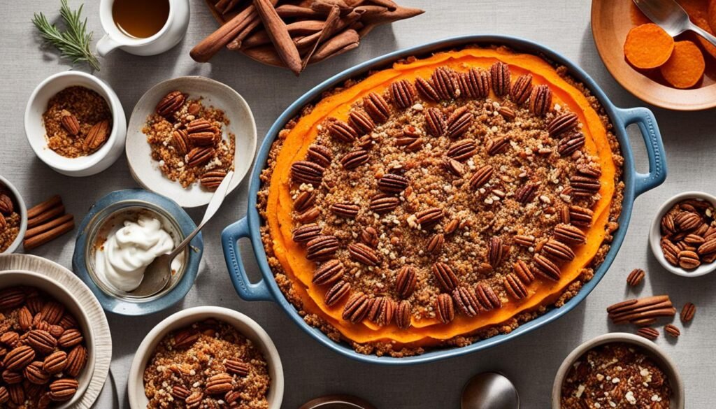 Sweet Potato Pecan Crisp