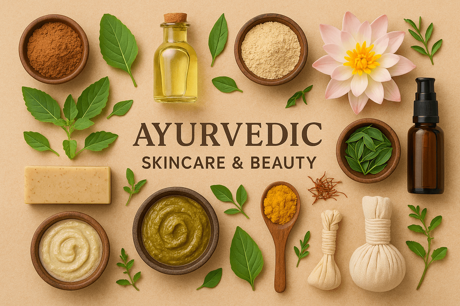 Read more about the article Ayurvedic Skincare & Beauty: DIY Face Masks, Hair Remedies & Daily Routine